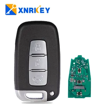 XNRKEY 3 Кнопки Дистанционного Ключа Автомобиля PCF7952 ID46 Чип 433 МГц для Hyundai Elantra Tucson IX35 Sonata KIA Soul Rio Borrego