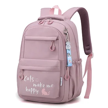 Кавайный рюкзак для девочек, школьные сумки, Портативность, водонепроницаемость, Большая дорожная сумка для подростков, студентов колледжа, Mochilas Escolares