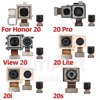 Оригинальная Передняя Камера Задняя Основная Задняя Камера Модуль Гибкий Кабель Для Huawei Honor 20 Lite Pro 20i 20s View 20 V20 Запасные Части