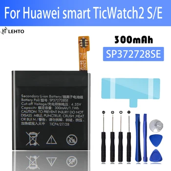 Оригинальный Аккумулятор SP372728SE Для часов TICWATCH Ticwatch 2 Ticwatch2 WE11056 Smart watch Batteries Bateria