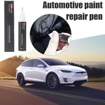 Подходит для Tesla Model 3 X Y S, ручки для удаления царапин на автомобиле, ручка для ремонта автомобильной краски, Черный, белый, фиксатор краски, ремонтное колесо T6A1