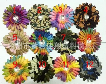 Производители подсолнухи Радужная маргаритка камуфляжный цветок, дети, имитация цветочной головки, ювелирные изделия из цветочной головки